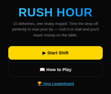 Rush Hour screenshot