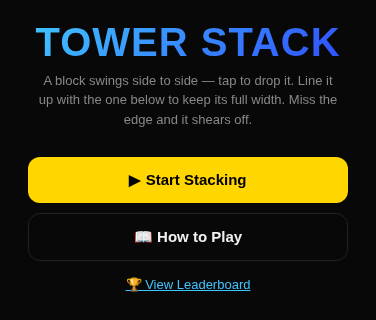 Tower Stack screenshot